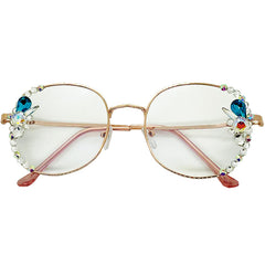 New Rhinestone Anti-blue Light Glasses For Men And Women