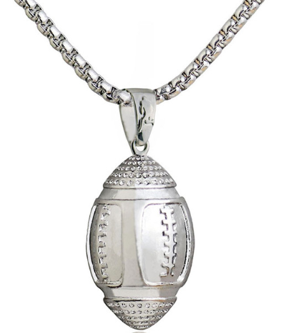 Basketball Pendants European and American Stainless Steel Necklaces