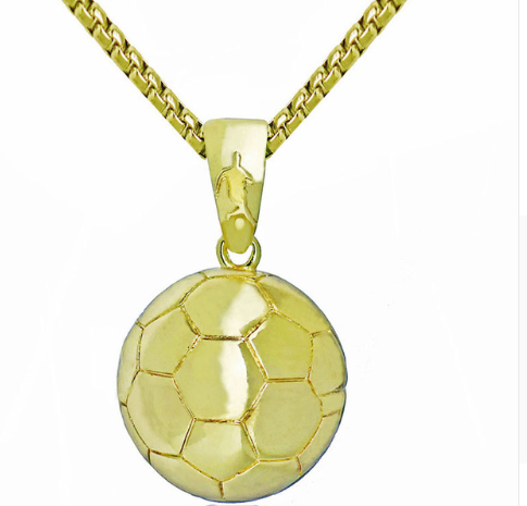 Basketball Pendants European and American Stainless Steel Necklaces