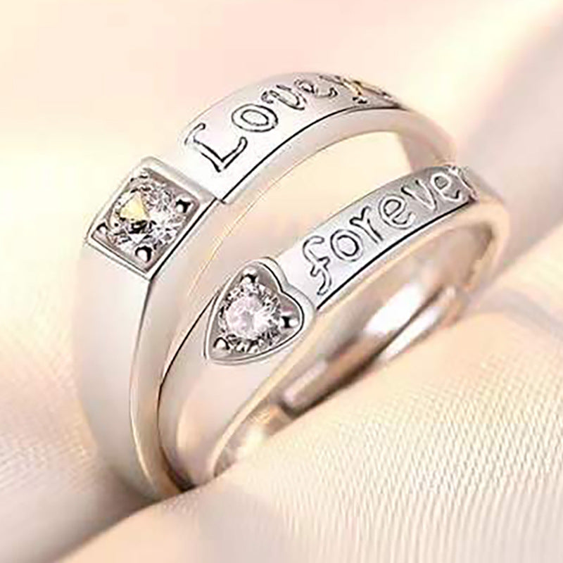 Rings Opening Wedding Simulation Diamond Ring