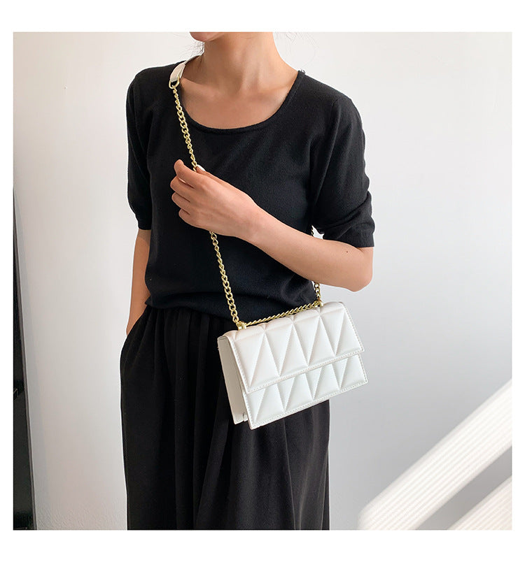 Small Square Bags Fashion Chain Crossbody Shoulder Bag